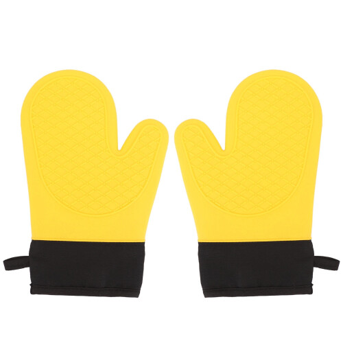 Silicone Oven Mitts Heat Resistant 2-Pack