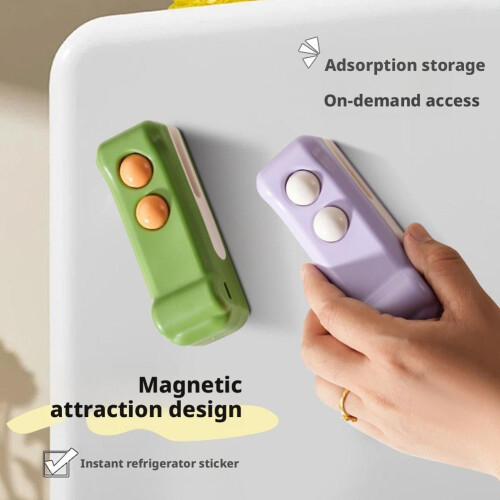 Mini magnetisk bärbar matpåseförslutare Typ-C laddningsbar 2