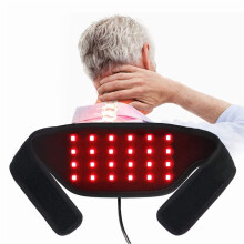 Near Infrared Light Therapy Neck Belt with Timer – Compatible with V-Face Lifting, Chin Firming, Body, Hand, Wrist, Legs – Unisex Gift