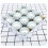 Plastic Pearl Christmas Ornaments 6 pcs Silver Decorations 2