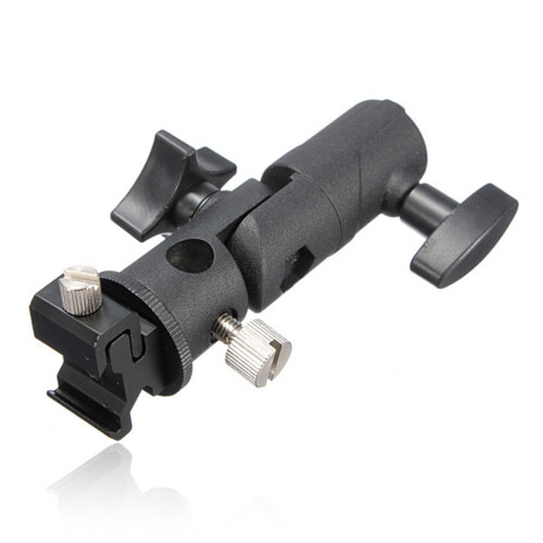 Multipurpose Bracket Flash Stand Mount 12.00X7.00X7.00CM Black