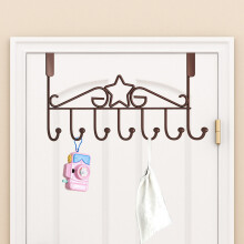 Over-Door Hooks for Space-Saving Storage – Sturdy, Decorative, Compatible with Standard Doors