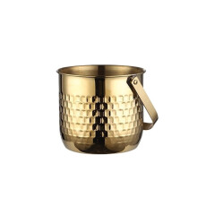 Cubitera de acero inoxidable para champán, ideal para fiestas, bares de cócteles, congeladores y vino.