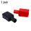 1pair Auto Positive Battery Terminal Insulating Cap Covers Protector Wire Connector Auto Rubberl Top Column Protection Covers 2