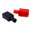 1pair Auto Positive Battery Terminal Insulating Cap Covers Protector Wire Connector Auto Rubberl Top Column Protection Covers 6