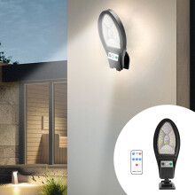 Wireless Solar Street Lights, Motion Sensor Outdoor Security Light, Solar Parking Light for Garden, Yard, Driveway Lighting Solutions