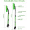 Snow Brush and Ice Scraper 44 inch Extendable Foam Grip 6