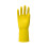 Rubber Dishwashing Gloves Camel M 15 inch Long Cuff 1