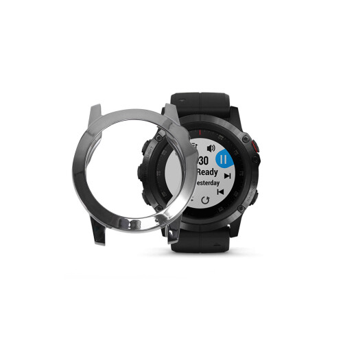 Watch Accessories Grey Tpu Case For 5x Easy Install Remove 1pc