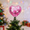 Mini Glitter Heart Tree Topper 1 pc 3
