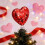 Mini Glitter Heart Tree Topper 1 pc 6