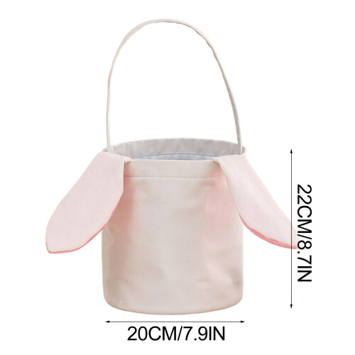 Coș de Paște clasic din ratan împletit cu mâner 2