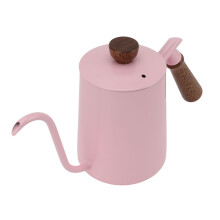 Gooseneck-Kaffeekessel 600ml pink 14x26.5cm