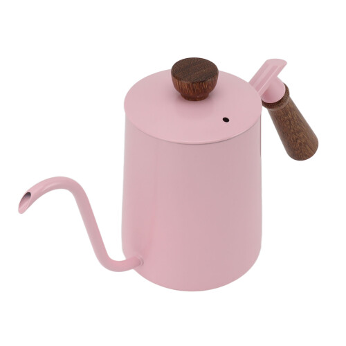 Gooseneck-Kaffeekessel 600ml pink 14x26.5cm