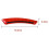 Reflecterende autostickers, accessoires, autodecals, epoxy + koolstofvezel, rood 5