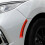 Reflecterende autostickers, accessoires, autodecals, epoxy + koolstofvezel, rood 7