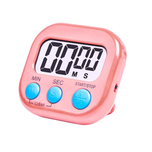 Digital Kitchen Timer with Memory and Loud Alarm