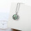Phoenix Urn Necklace Abalone Shell Celtic Crescent Pendant 5