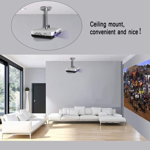 360 Degree Universal Wall Ceiling LCD DLP Mini Projector Bracket Mount Holder Stand Mini projector lifting bracket 1