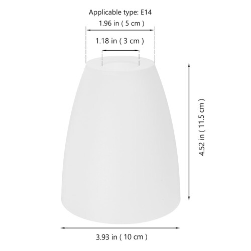 Light Lamp Shades for Floor Lamps Flat Plastic 6 Pcs 1