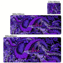 Pelihiirimatto, suuri lohikäärmepelihiirimatto, tietokoneen pelipöytämatto, pöytämatto, XXL800x300mm, hiirimatto, kumiset näppäimistöalustat