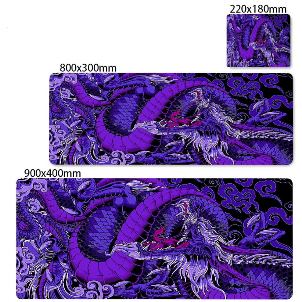 Gaming Mouse Pad Large Dragon Gamer Mousepad Computer Gaming Table Carpet Desk Mat Xxl 800X300mm Mouse Mat Rubber Keyboard Pads 9455834330150