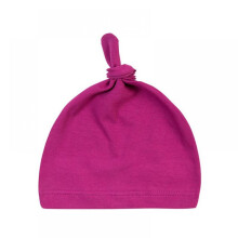 Newborn Infant Baby Knotted Cotton Hat Soft Cotton Cap Hat Solid Colors