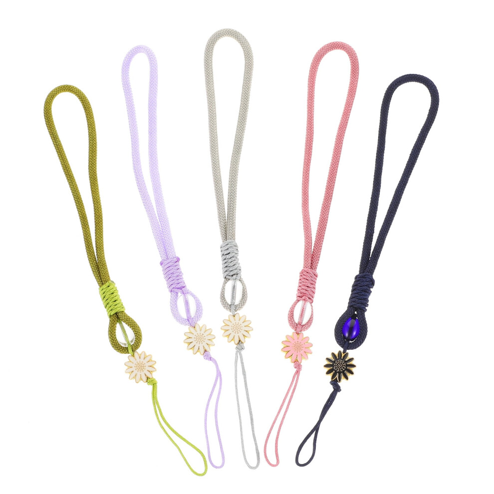 5 Pcs Short Lanyard Woven Strap -Lost 9130661105026