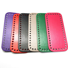 PU Leather Bag Bottom Insert for Sewing Pouches 18x3.1x0.2
