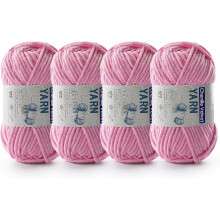 2 Pac Chenille Yarn for Crocheting - Fluffy Yarn for Crochet, Baby Yarn for Crocheting Soft Blankets - Weight Per Roll 50g/1.76oz, Length 60m/65yard