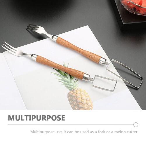 Watermelon Cutter Fork Stainless Steel 1 Piece 1