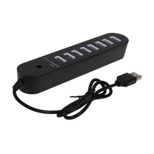 Durable 8in1 USB for Fast Data Transfer with Compact Design Perfect for and Black
