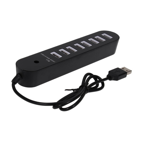 Durable 8in1 USB for Fast Data Transfer with Compact Design Perfect for and Black
