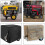 Κάλυμμα γεννήτριας Oxford από ύφασμα, ανθεκτικό στις καιρικές συνθήκες, 1 συσκευασία 4