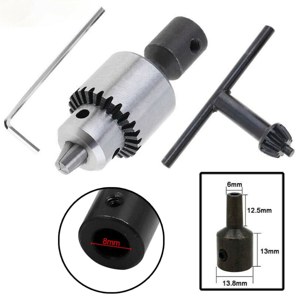 Mini Metal Drill Chuck For Motor Drills 0.3Â4 Mm Clamping 9401284093497