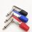6,35 mm jack luidspreker microfoonstekker haakse audioadapter1 6