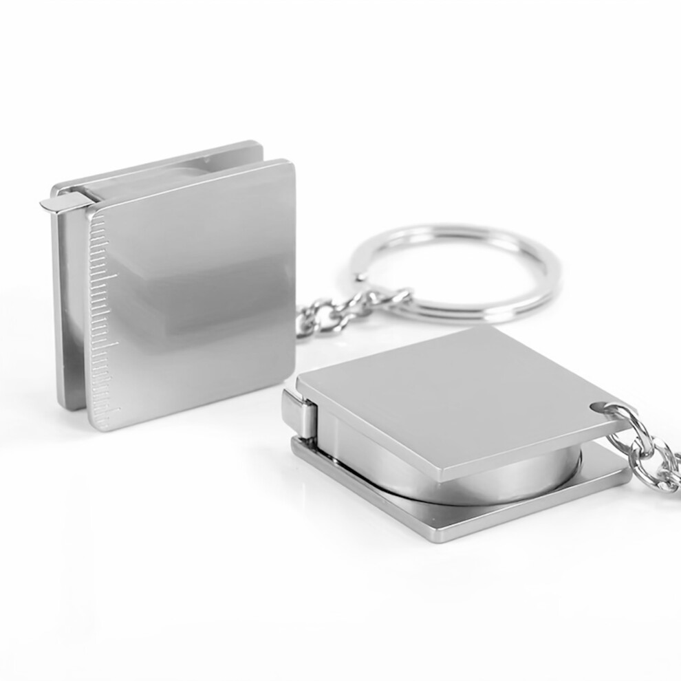 Portable Metal Tape Measure Keychain Tool 6253032959578