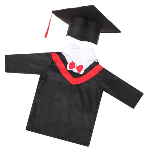 2Stk Kindergraduiertenrobe , Strapazierfähig Waschbar 1