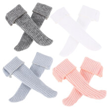 Doll Socks Candy Color 4 Pairs Soft Everyday Wear