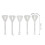 5PCS Compact Master Key Set Stainless Steel Rust-Proof Design for Durability 2