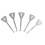 5PCS Compact Master Key Set Stainless Steel Rust-Proof Design for Durability 7