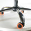 8PCS Silicone Luggage Wheel Covers Orange 15