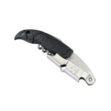 Wine Opener Waiter Corkscrew, Professional Wine Key for Servers, Bartender with Foil Cutter, Manual Wine Bottle Opener Double Hinged
