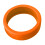 8PCS Silicone Luggage Wheel Covers Orange 2