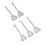 5PCS Compact Master Key Set Stainless Steel Rust-Proof Design for Durability 11