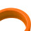 8PCS Silicone Luggage Wheel Covers Orange 6
