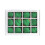 12 Pack Brown Velvet Christmas Tree Ornaments 6 cm 2