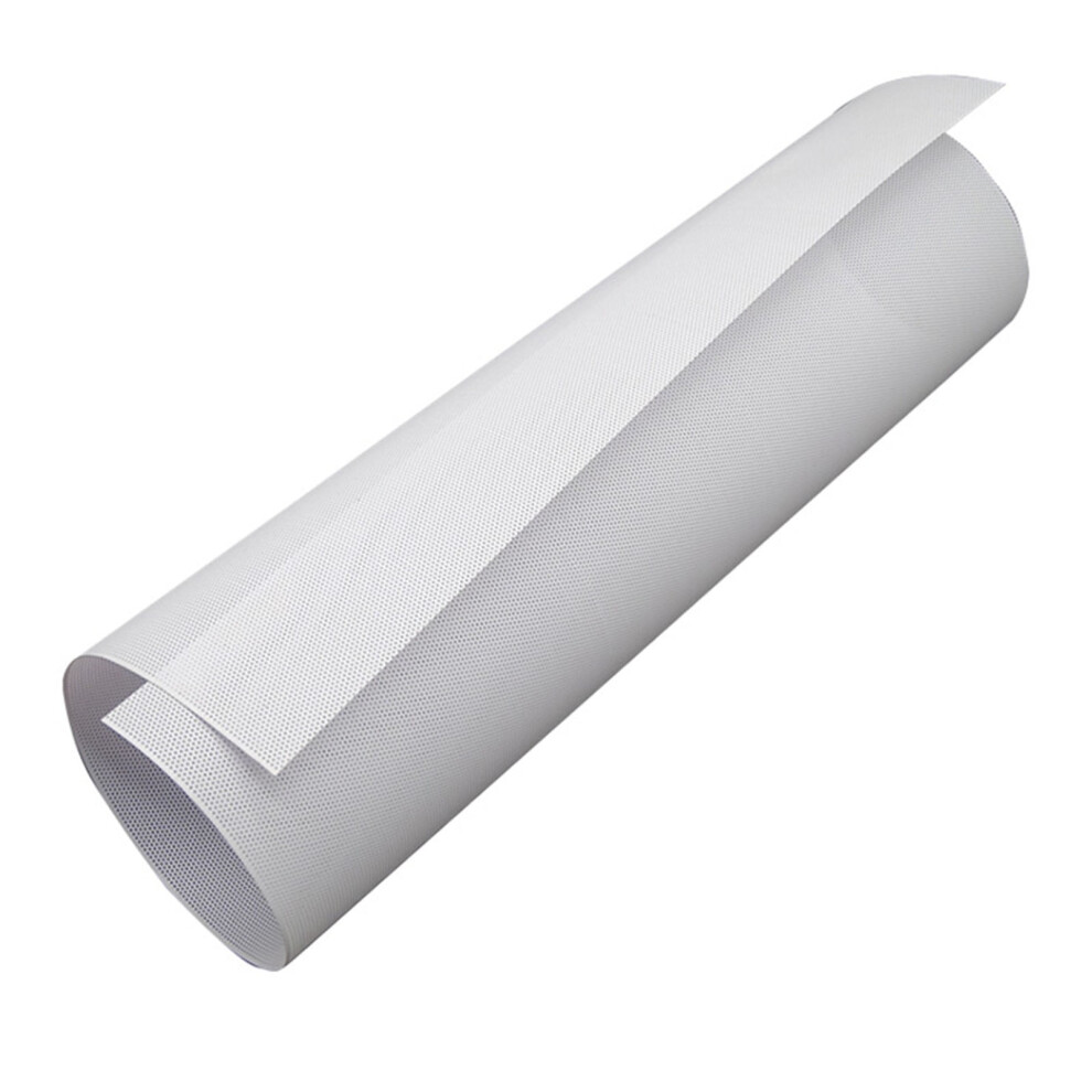 1Pc Pvc Fan Dust Filter Pc Dustproof For Case Cuttable Computer Mesh Cover 30X100cm Mesh White 974856441259