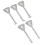5PCS Compact Master Key Set Stainless Steel Rust-Proof Design for Durability 15