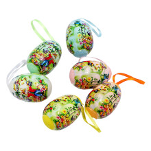 Easter Egg Ornaments Set – Colorful Foam Eggs for Easter Tree, Spring Party Favors & Decor (Random Colors)